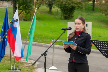 Otvoritev kanalizacije in vodovoda Vavpča vas Trata 3, foto Uroš Novina